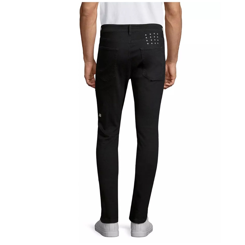 Ksubi Van Winkle Rebel Skinny-fit Black Jeans